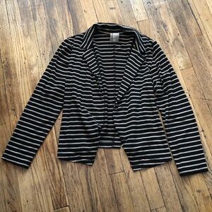 Dolan Striped Blazer, Size Large
